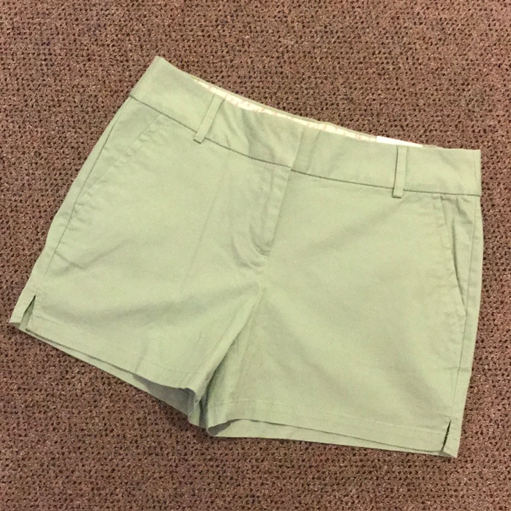 Green shorts